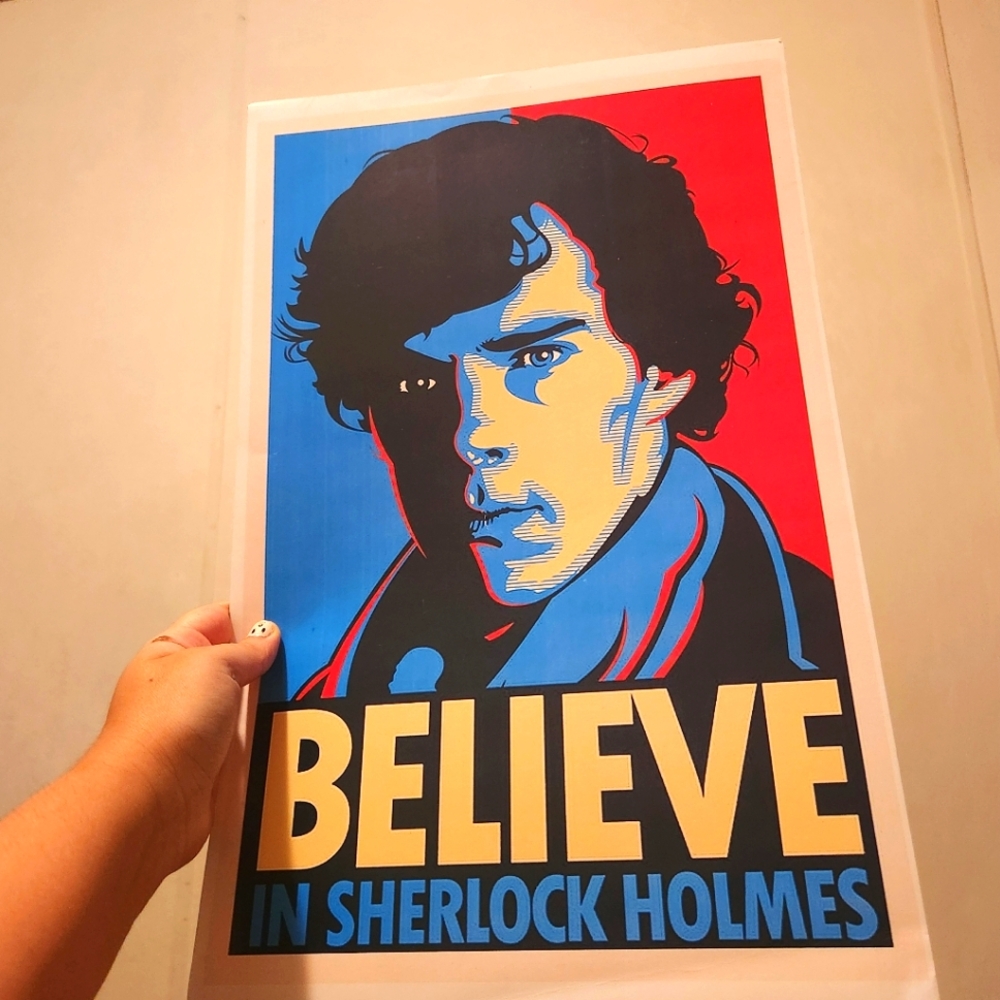 Brand new Sherlock Holmes poster - Galaxycon